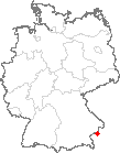 Karte Kirchham, Niederbayern Karte Kirchham, Niederbayern